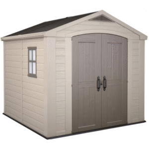 Keter Factor 8x8 Foot Large Resin Outdoor Shed