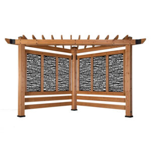 Verona 12.9 Ft. W X 9.5 Ft. D Solid Wood Pergola