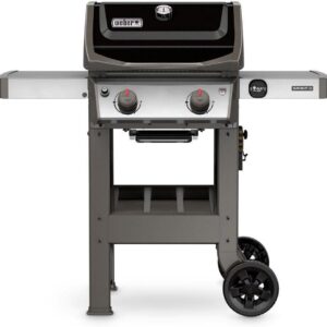 Weber Spirit II E-210 2-Burner Liquid Propane Grill, 48 x 26 x 57 inches, Black