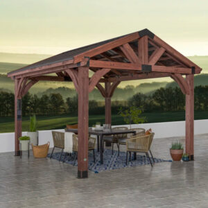Arlington 12' X 12' Solid Wood Patio Gazebo
