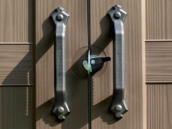 Keter Factor 8x8 Foot Large Resin Outdoor Shed - Image 6