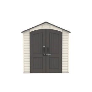 7 Ft. X 7 Ft. High-Density Polyethylene (Plastic) Outdoor Storage Shed with Steel-Reinforced Construction