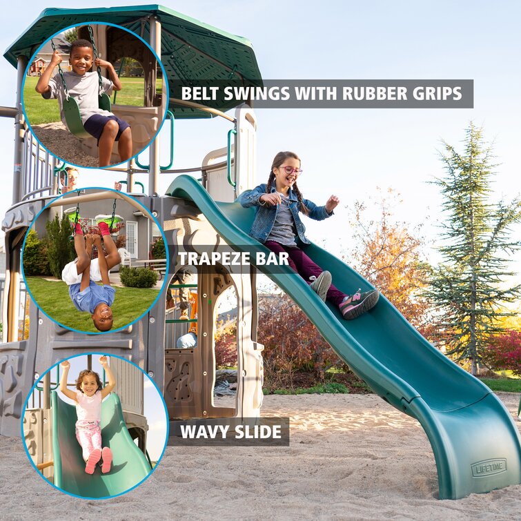 Lifetime Adventure Lifetime Metal Swing Set with 2 Swing(s) , 1 Slide(s) - Image 12