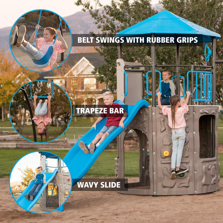 Lifetime Adventure Lifetime Metal Swing Set with 2 Swing(s) - Image 14