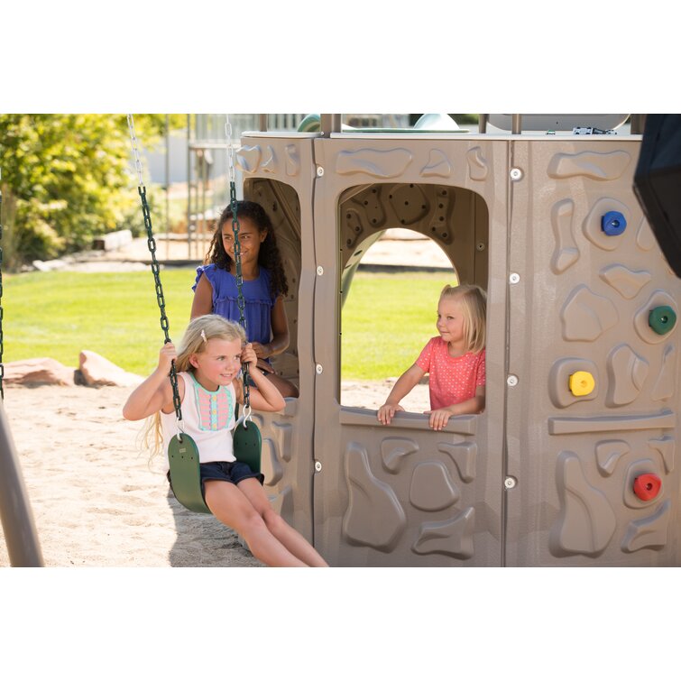 Lifetime Adventure Lifetime Metal Swing Set with 2 Swing(s) , 1 Slide(s) - Image 7