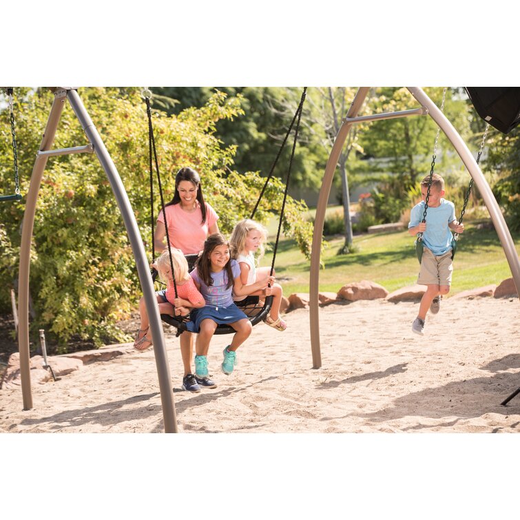 Lifetime Adventure Lifetime Metal Swing Set with 2 Swing(s) , 1 Slide(s) - Image 12