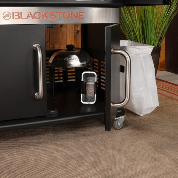 Blackstone 36-in Culinary Cabinet Griddle with Side Table: Versatile Outdoor Cooking in Stainless Steel - Image 9