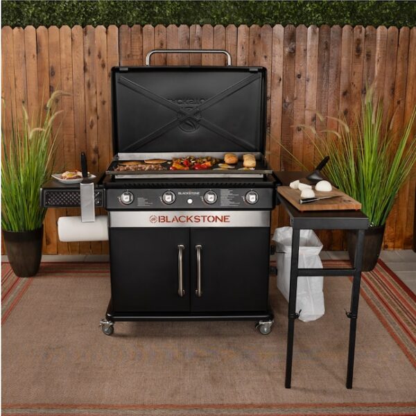 Blackstone 36-in Culinary Cabinet Griddle with Side Table: Versatile Outdoor Cooking in Stainless Steel - Image 3