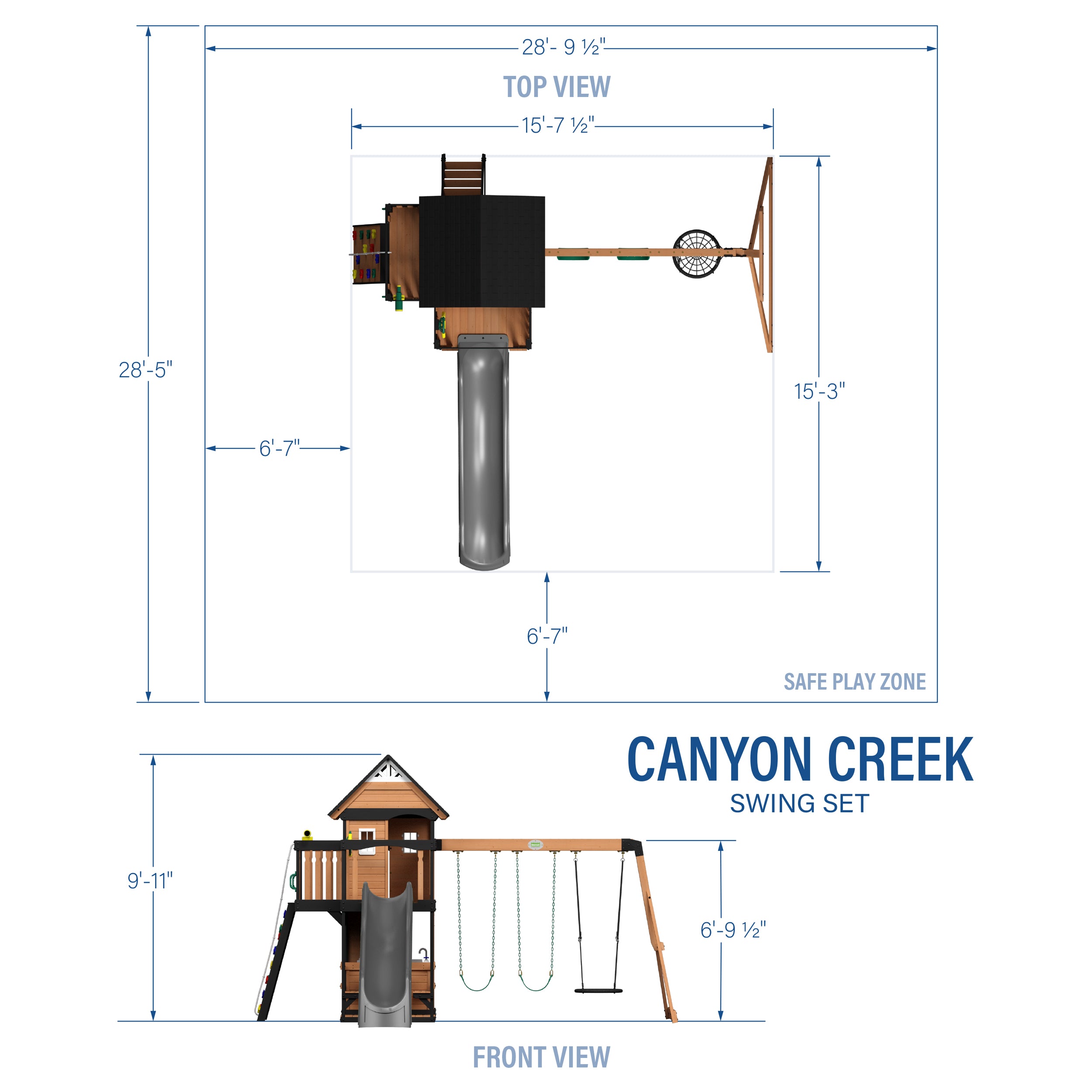 Canyon Creek Swing Set - Image 4