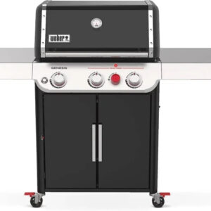 Weber Genesis E-325s 3-Burner Propane Gas Grill in Black with Built-In Thermometer