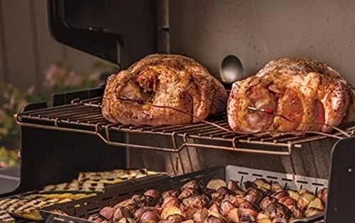 Weber Genesis E-325s 3-Burner Propane Gas Grill in Black with Built-In Thermometer - Image 5