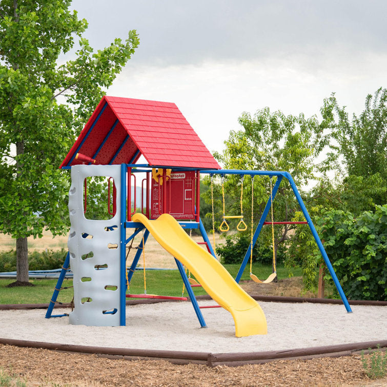 Lifetime Metal Swing Set with 2 Swing(s) , 1 Slide(s) - Image 4