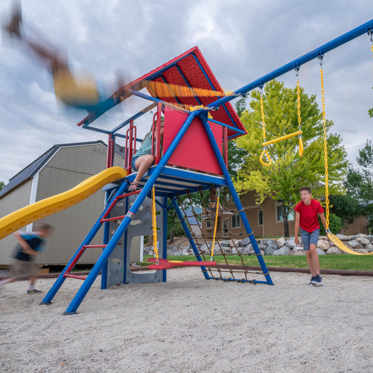 Lifetime Metal Swing Set with 2 Swing(s) , 1 Slide(s) - Image 5