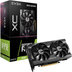 NVIDIA EVGA GeForce RTX 3050 XC Gaming 8G Graphics Card (08G-P5-3553-KR)