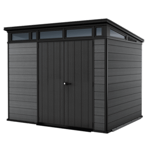 Keter Cortina 9×7 Storage Shed – Graphite