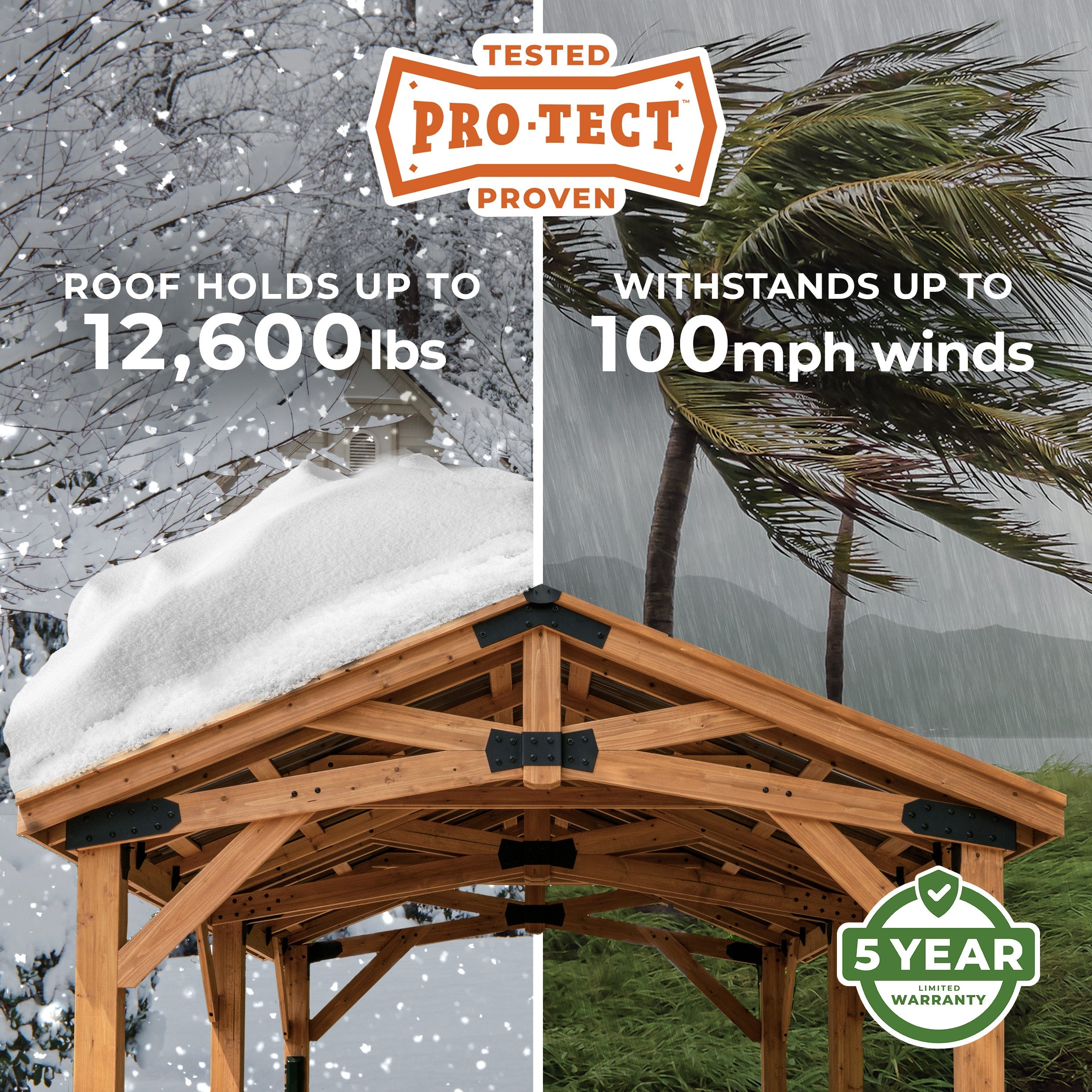 20x12 Norwood Carport/Gazebo - Image 4